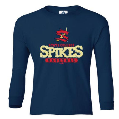 State College Spikes Youth Edition Long Sleeve T-Shirt